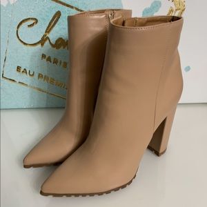 Qupid new nude booties.